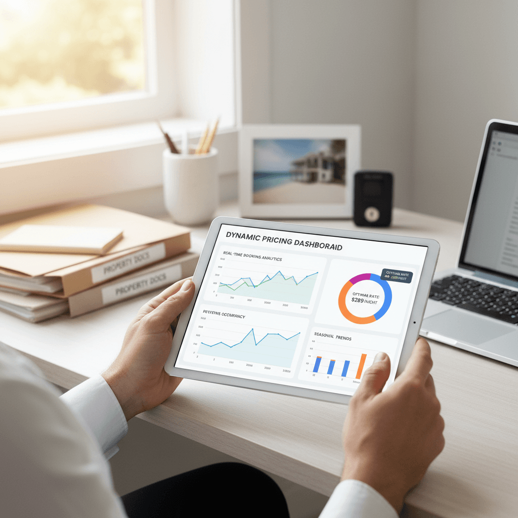 Pricing and analytics dashboard