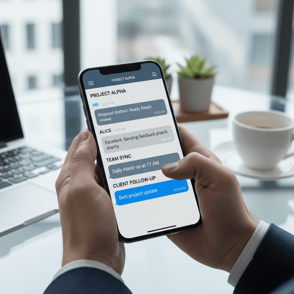Guest messaging communication interface